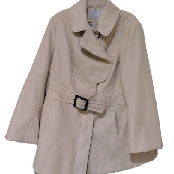 Jessica Simpson 1x belted coat - Picture 1 of 5